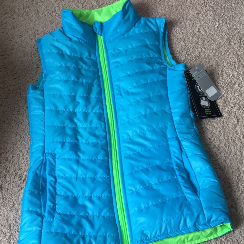 Puffer vest.